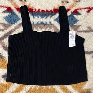 American Eagle Cropped Tank Top Size M